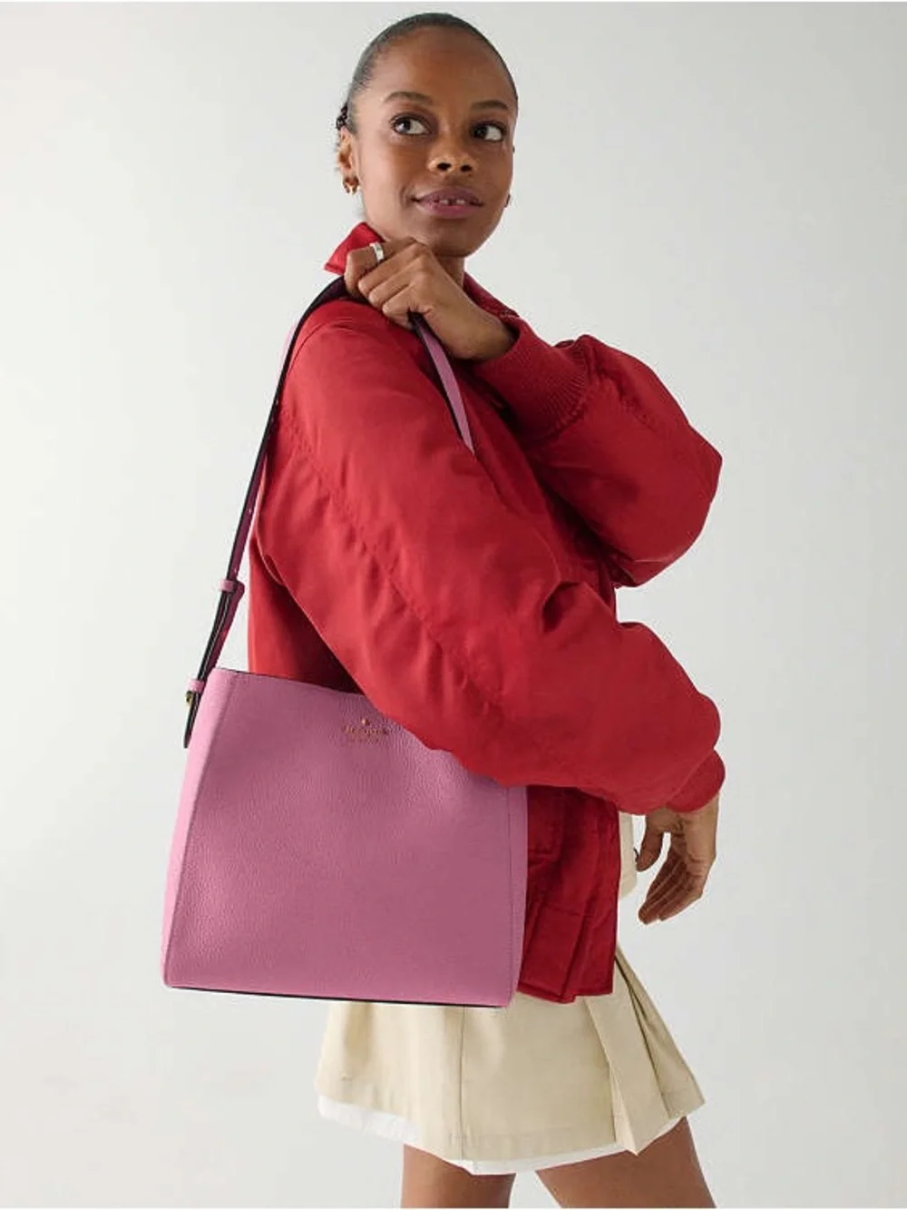 Kate Spade Juliette Medium Bucket Bag Nouveau Rose